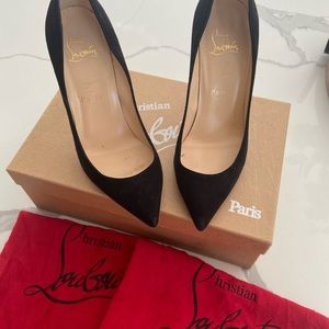 Christian Louboutin Pigalle Follies 100mm suede pump
